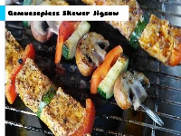 Gemuesepiess skewer jigsaw