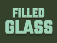 Filled glass