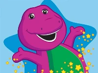 Barney coloring