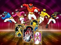 Power rangers memory matching - brain puzzle game