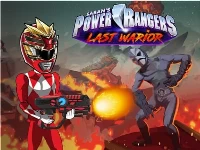 The last power rangers - survival game