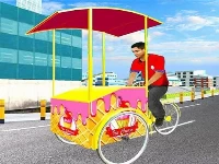 City ice cream man free delivery simulator game 3