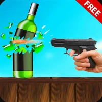 Sniper bottle shooting game