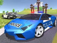 Police car simulator 3d