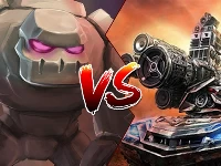 Tank vs golems