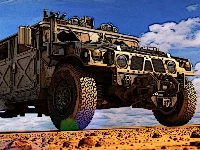 Military transport vehicle