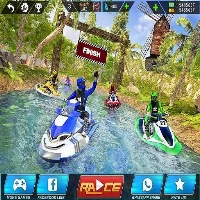 Water power boat racer 3d