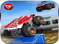 Monster truck impossible track : monster truck stunts