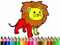 Bts lion coloring book