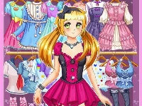 Anime kawaii dress up game