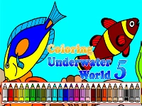 Coloring underwater world 5