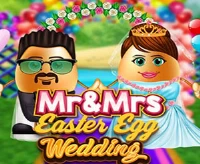 Mr & mrs easter wedding
