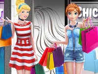 Princesses shopping spree