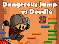 Dangerous jump vs doodle jump