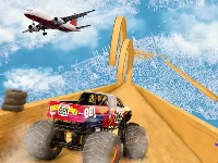 Impossible monster truck 3d stunt