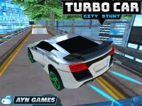 Turbo car city stunt