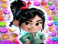 Vanellope von schweetz match 3 puzzle