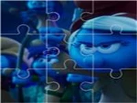 The smurfs jigsaw