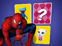 Spiderman memory card match