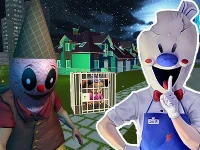 Ice scream scary neighbor horror