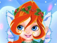 Little bloom christmas dress up