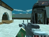 Blocky shooting arena 3d pixel combat