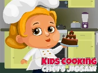 Kids cooking chefs jigsaw