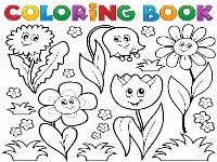 Magic coloring book