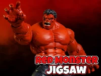 Red monster jigsaw