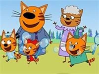 Cat family educational games - game for kids