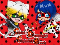 Chibi dottedgirl coloring book 2022