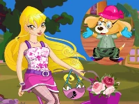 Winx stella and puppy