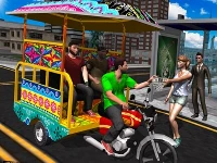 Tuktuk chingchi rickshaw 3d