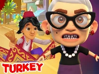 Angry gran turkey