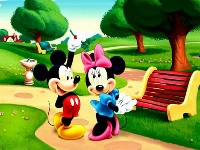 Mickeys club house jigsaw