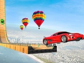 Car stunt races drive