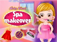 Baby hazel spa makeover