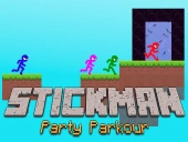 Stickman party parkour