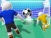 Football kick 3d