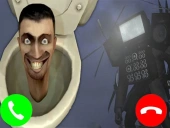 Skibidi toilet video call