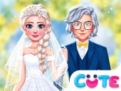 Frozen sisters dream wedding