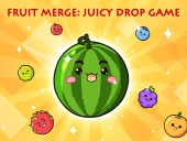 Fruit merge: juicy drop game