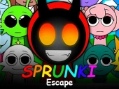 Sprunki escape 3d