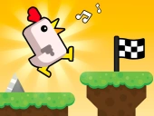 Chicken scream race