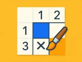 Color nonogram puzzle