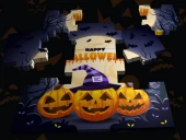 3d halloween jigsaw