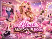 Blush fashion girl room 