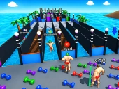 Muscle race game