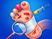 Foot doctor hospital game