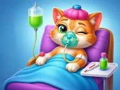 Pet doctor caring game